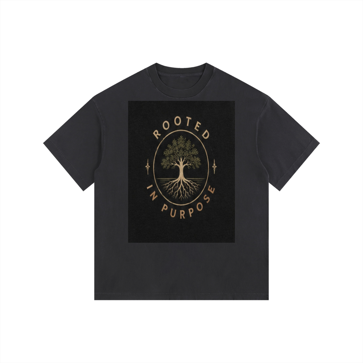 Vintage Washed Oversized Cotton T-Shirt