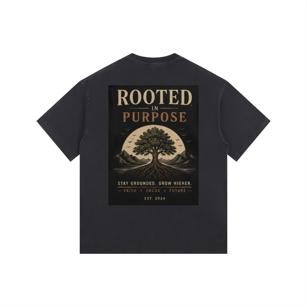 Vintage Washed Oversized Cotton T-Shirt