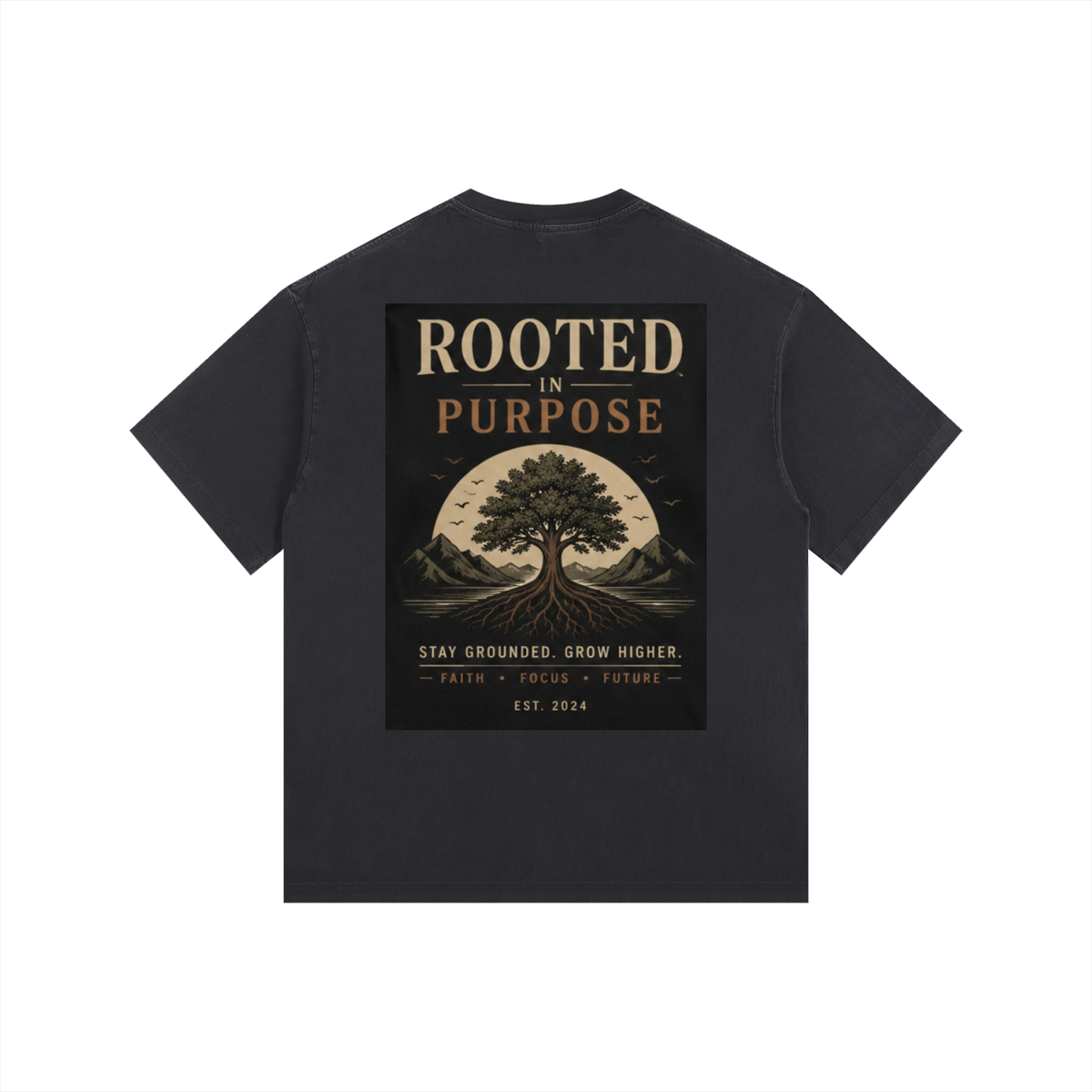 Vintage Washed Oversized Cotton T-Shirt